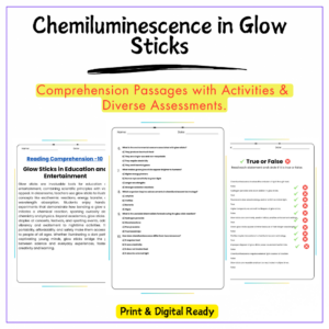 Glow Stick Chemistry Worksheet