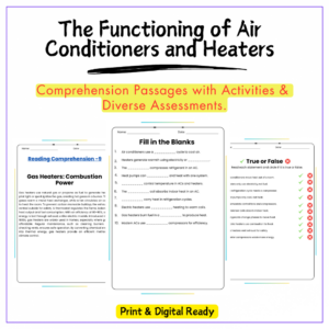 Air Conditioner Science Worksheet