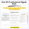 Wi-Fi Signals Worksheet