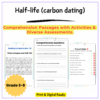 Half-Life & Carbon Dating Worksheet