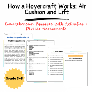 Hovercraft Science Worksheet