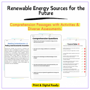 Renewable Energy Worksheet