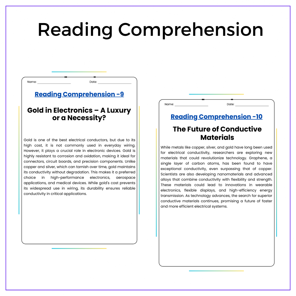 Metal Conductivity Worksheet - Image 2