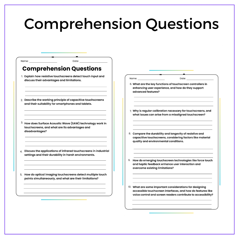 Touchscreen Science Worksheet - Image 5