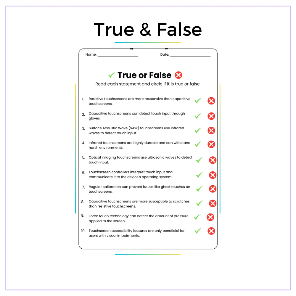 Touchscreen Science Worksheet - Image 6