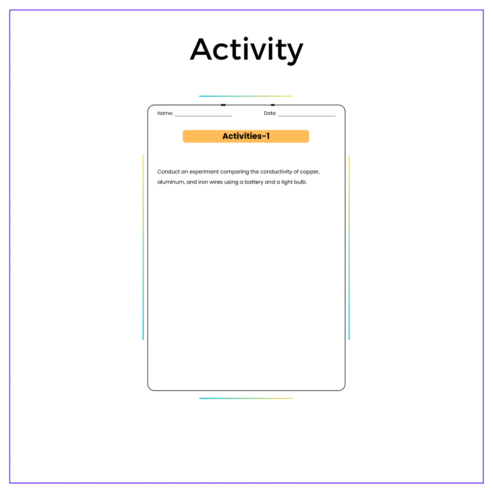 Metal Conductivity Worksheet - Image 7
